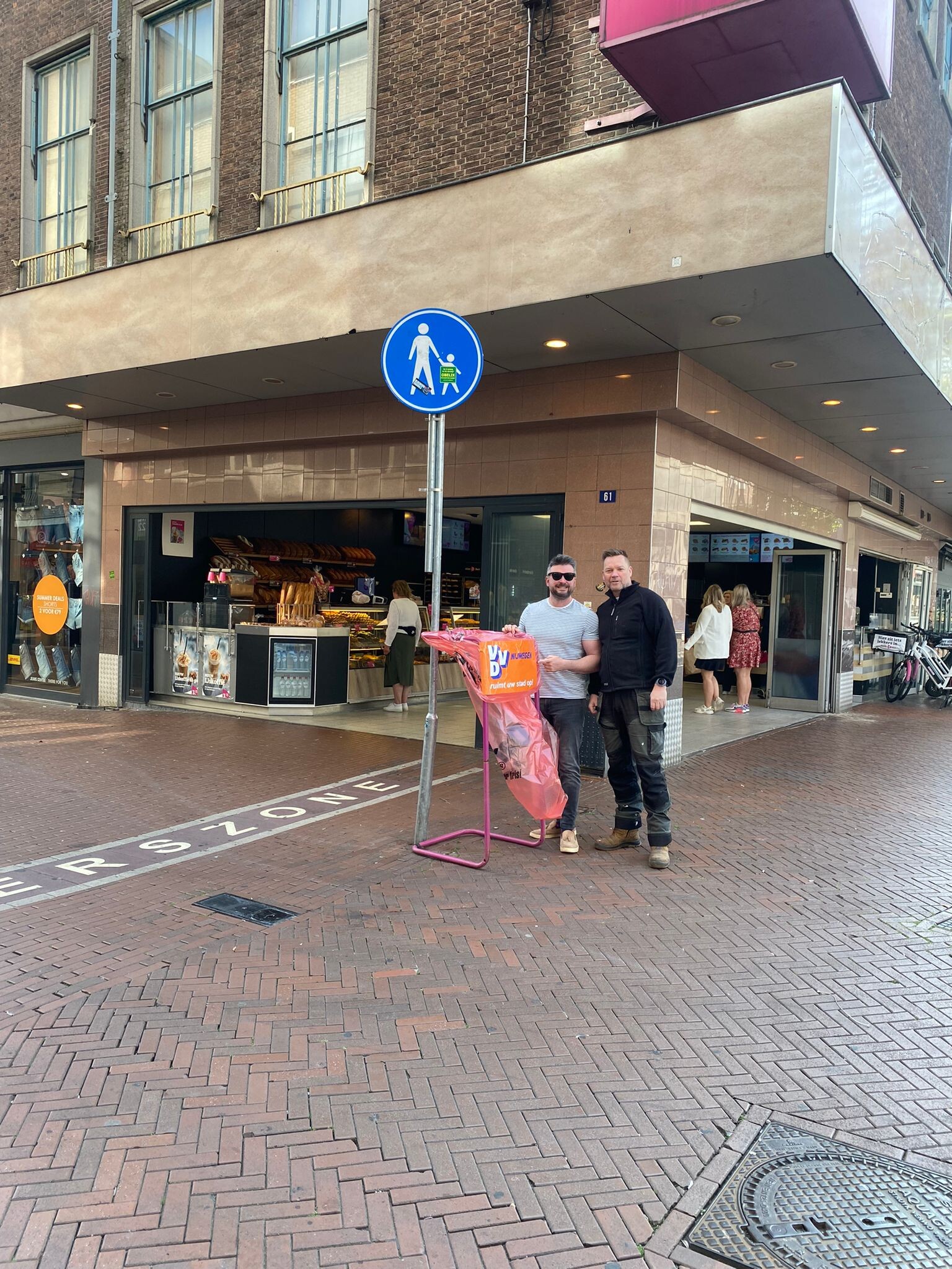 VVD Nijmegen vraagt aandacht voor afval problematiek in centrum